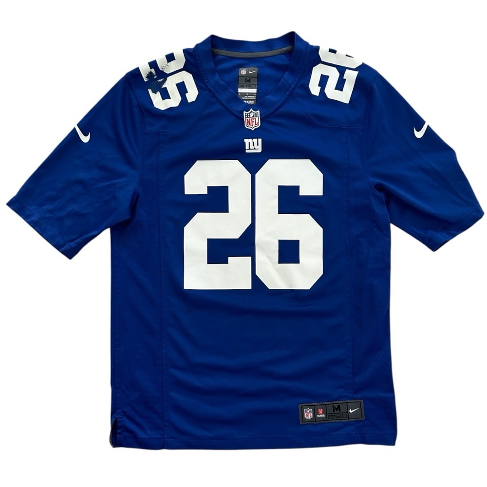 NFL NY GIANTS SAQUAN BARKLEY JERSEY #26 M